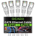 GEARit Cat 6 Patch Cables 3 ft White Cat6 Patch Cables 3ft White/Ethernet Patch by GEARit