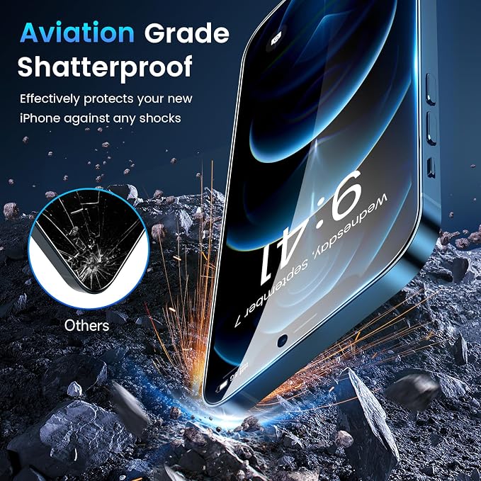 Fotbor for iPhone 12 Mini Screen Protector - Image 3