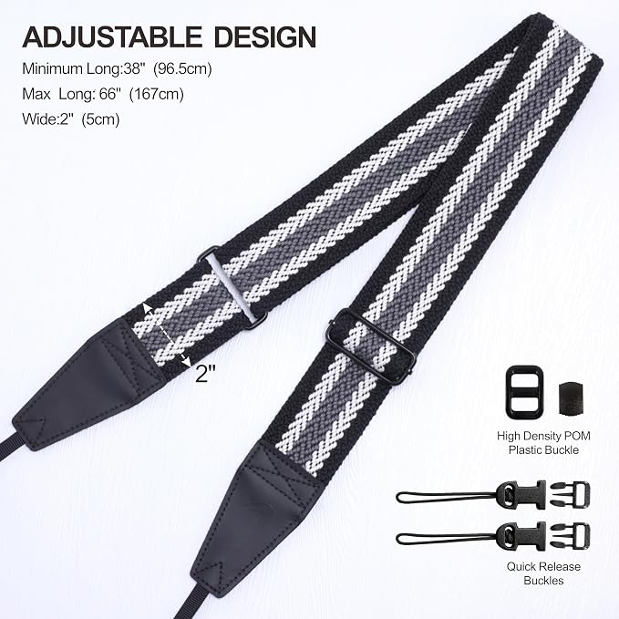 Padwa Lifestyle Extra Long Camera Strap - Image 7