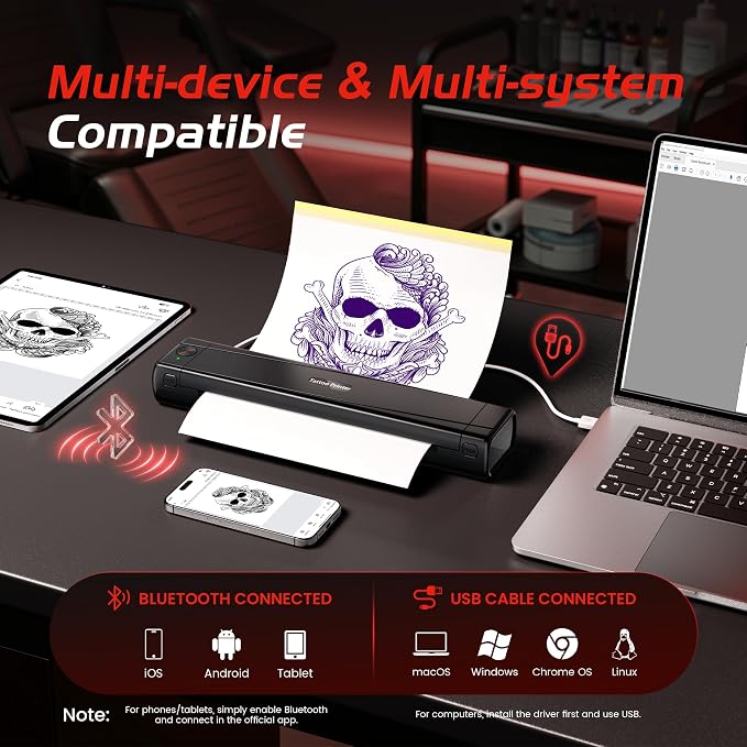 TATTMUSE Portable Printers Wireless - Image 6