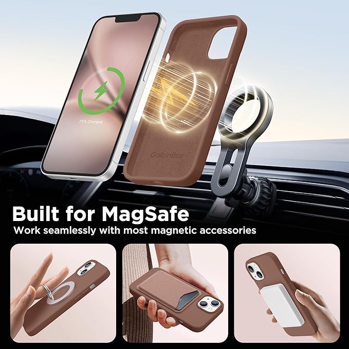GolbinBox Magnetic for iPhone 13 Case & iPhone 14 Case, Compatible - Image 4