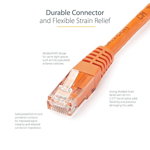 StarTech 15ft CAT6 Ethernet Cable - Image 3