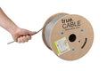 trueCABLE Cat6 Riser, 23AWG 4 Pair Solid Bare Copper, ETL Listed, Unshielded by trueCABLE