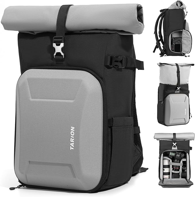 TARION Rolltop Camera Backpack by TARION