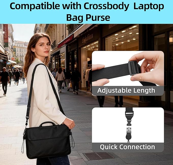 2 Pack Adjustable Shoulder Strap:Comfortable - Image 6