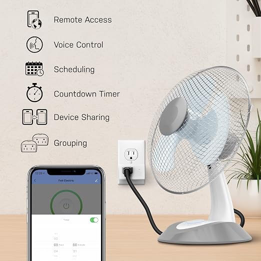 Feit Electric Smart Plug, WiFi Plug Compatible - Image 2