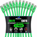 Maximm Cat 6 Ethernet Cable - 20 ft by MaximmCable