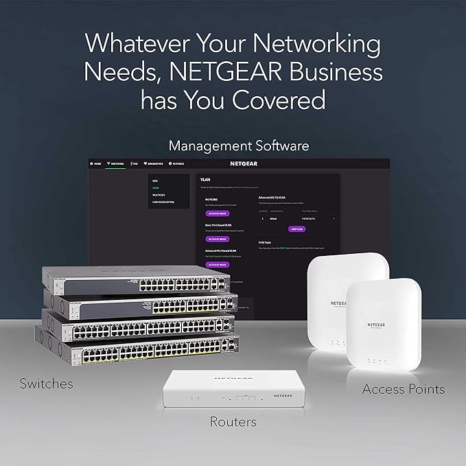 NETGEAR 24 Port PoE Switch Unmanaged – 24 Port PoE Gigabit Switch - Image 6