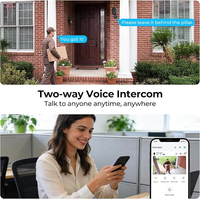 Security Cameras Wireless Outdoor 2K WiFi Wireless Camera Battery Powered - Image 5