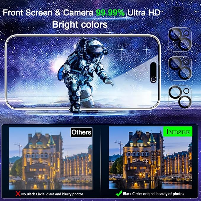 IMBZBK 3 Pack Privacy Screen Protector - Image 6