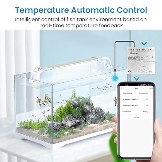Zigbee 4CH Temperature Monitoring Switch, 12V Dry Contact Smart Relay Module - Image 7