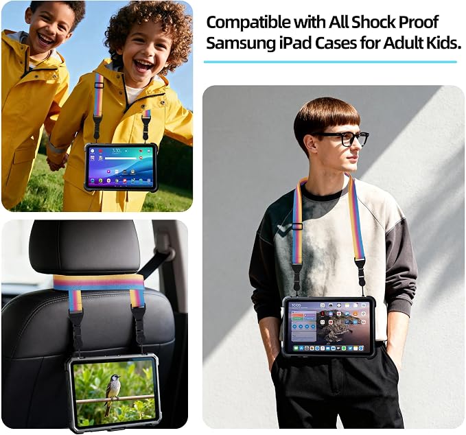 Camera Strap Kids :Comfortable iPad Strap Nylon Neck Lanyard - Image 3