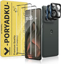 2+2 Pack for Motorola Edge 2025 Screen Protector and Camera Protectors by JavoYion