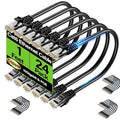 Cat6 Ethernet Cable 10Gbps 1 ft, UTP Ethernet Cable Cat 6, Flexible Bare Copper by Unknown