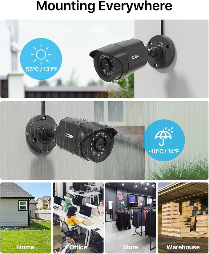 ZOSI 8CH 3K Lite Security Camera System - Image 5