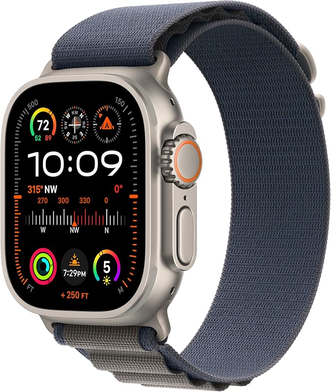 Apple Watch Ultra 2 Rugged Titanium Case by Amazon+Renewed