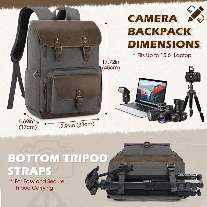 RAINSMORE Camera Bag Professional - Image 6
