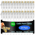Cat6a Slim Ethernet Patch Cable 5 ft, Cat6a Patch Cable by Lysymixs