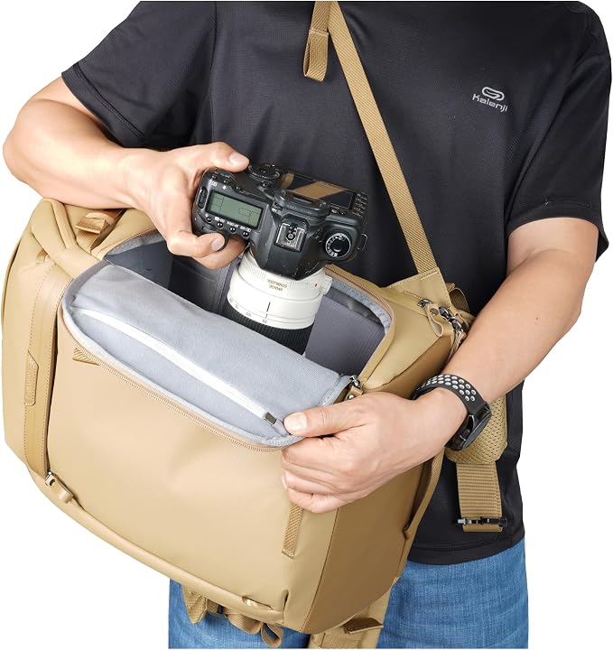 VANGUARD VEO Metro B25L Camera & Everyday Backpack – Fits 70–200mm Attached - Image 7