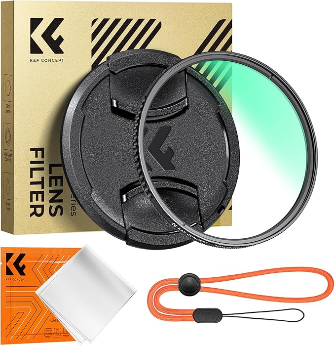 K&F CONCEPT 49mm Circular Polarizer Lens Filter by KFCONCEPT