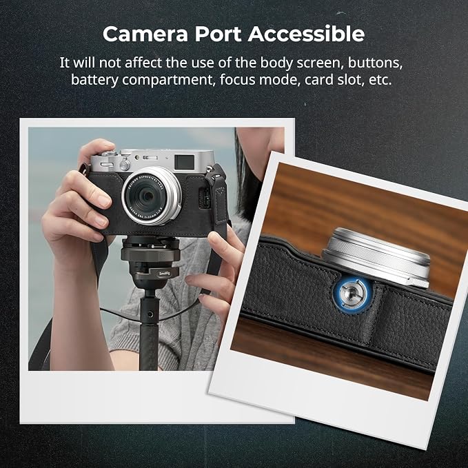 SmallRig X100VI Half Leather Case Kit - Image 5