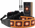 Padwa Lifestyle Yellow Crochet Camera Strap by PadwaLifestyleCameraStrap