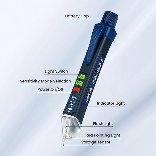 VENLAB Voltage Tester, Non Contact Voltage Detector, Circuit Tester Dual Range - Image 5