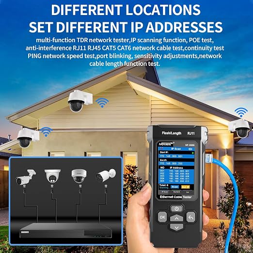 NOYAFA NF-8506 Network Cable Tester - Image 8