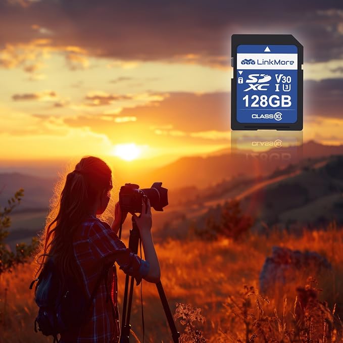 LinkMore 128GB Full-Size SD Card, SDXC - Image 4