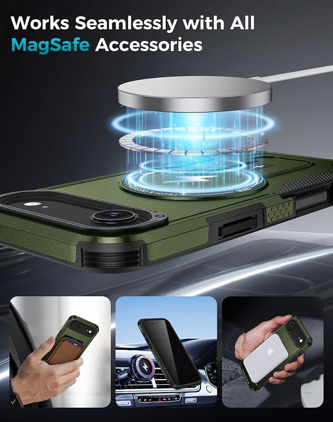 Goton for iPhone Air Case with Privacy Tempered Glass Screen Protector & Camera - Image 6