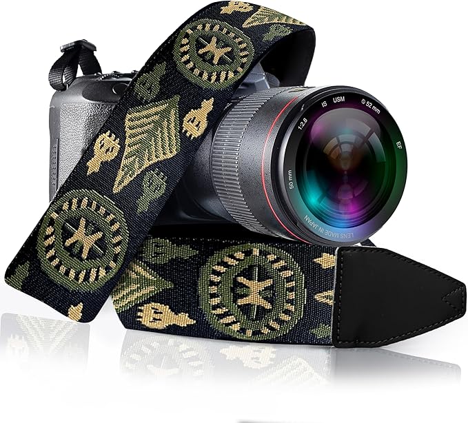 Art Tribute Camera Strap For Photographers Padded Universal Fit Neck Shoulder & by ArtTribute