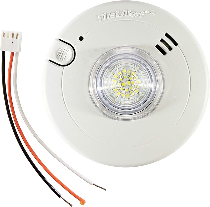 First Alert BRK 7020BSL Hardwired Hearing Impaired Smoke Detector - Image 4