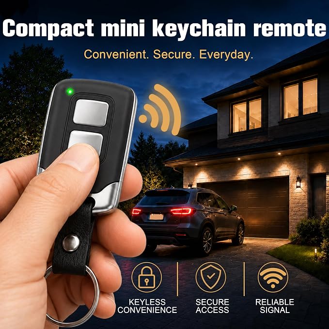 Garage Door Opener Remote for LiftMaster Chamberlain Craftsman Garage Door - Image 2