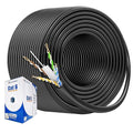 Cable Matters 10Gbps in-Wall Rated 23AWG Bare Copper Cat 6 Cable - 500ft by CableMatters