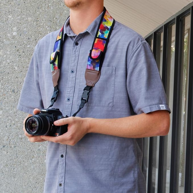 USA Gear TrueSHOT Camera Strap Neoprene Camera Straps - Image 6
