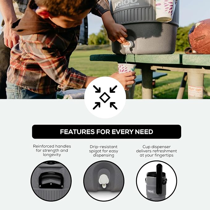 Igloo Sports Cooler | Insulated Beverage Dispenser - Image 5