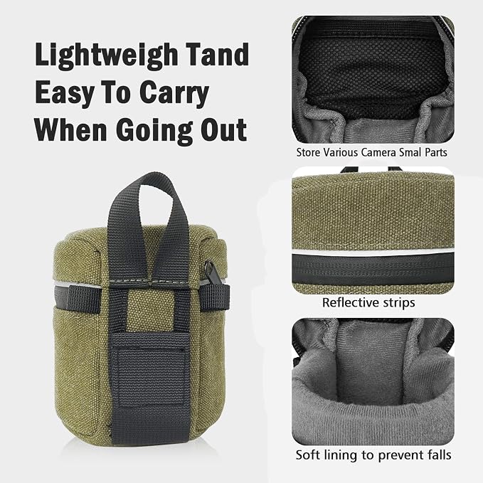 Camera Lens Case Lens Bag Compatible) - Image 3