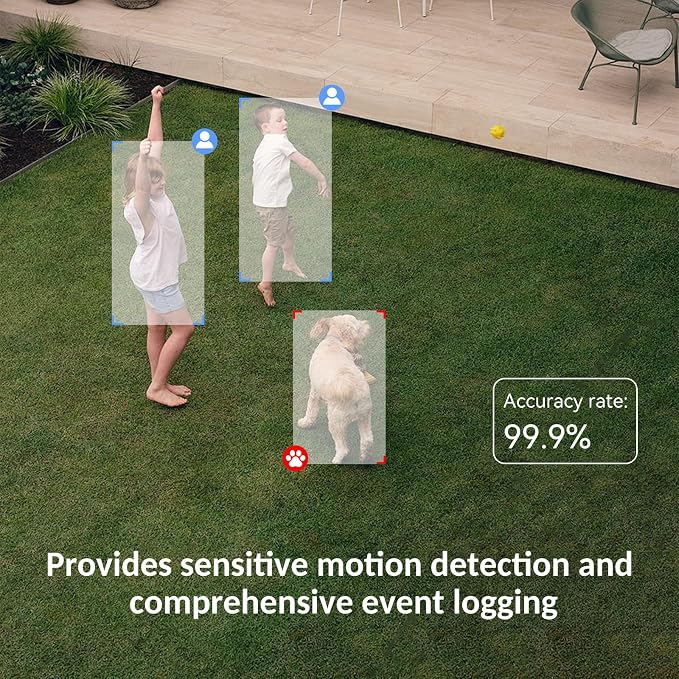 CKK 2K Security Cameras Outdoor 4Pack, 2.4G/5G WiFi Home Security Cameras - Image 6
