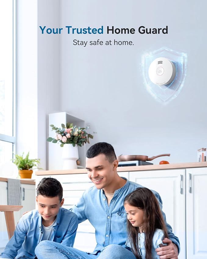 SITERWELL Smoke Detector, Smoke Detector 10 Year Battery - Image 8