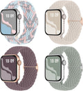 4 Pack Braided Stretchy Bands Compatible by Suitisbest