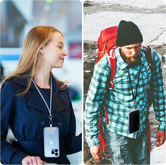 CACOE Phone Lanyard-2 PCS Adjustable Neck Strap, Universal Crossbody - Image 9