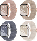 4 Pack Braided Stretchy Bands Compatible by Suitisbest