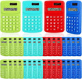 LEIFIDE 12 Pack Pocket Calculator Small Bulk Basic 4 Function Calculator 8 by LEIFIDE