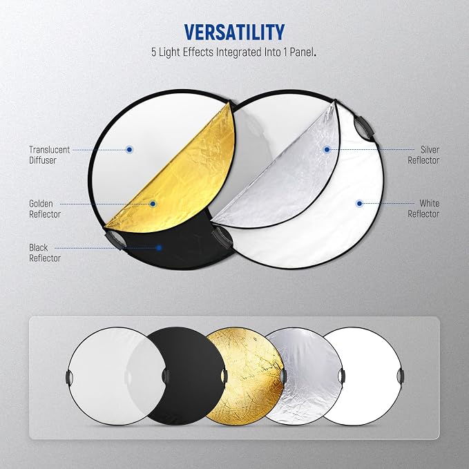 NEEWER 32"/80cm 5 in 1 Light Reflector - Image 6