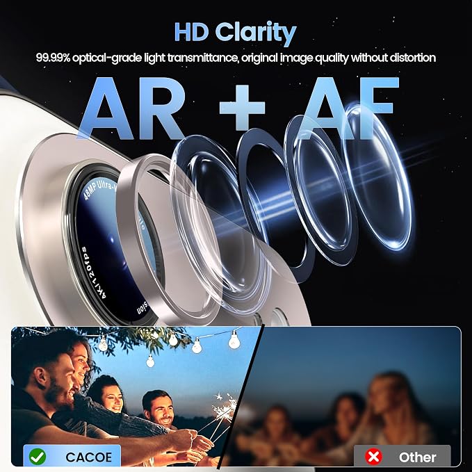 CACOE Camera Lens Protector for iPhone Air - Image 2