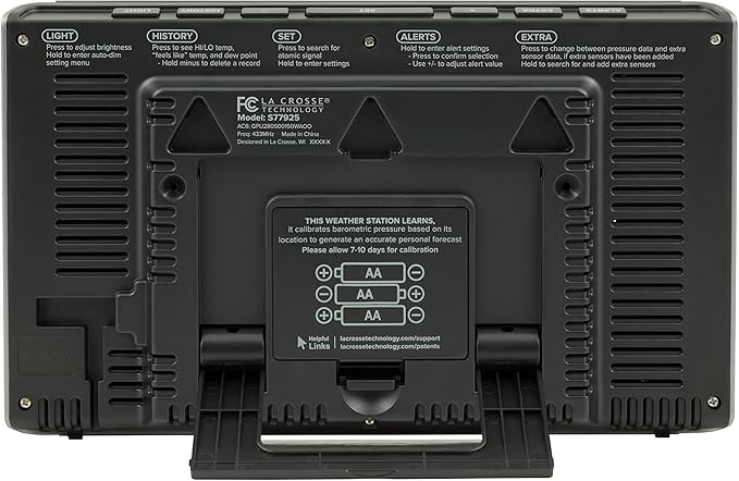La Crosse Technology S77925-INT Wireless Color Weather Station - Image 3