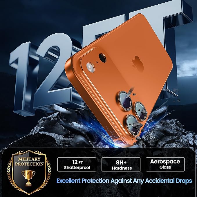 CACOE Camera Lens Protector for iPhone 17 Pro - Image 4