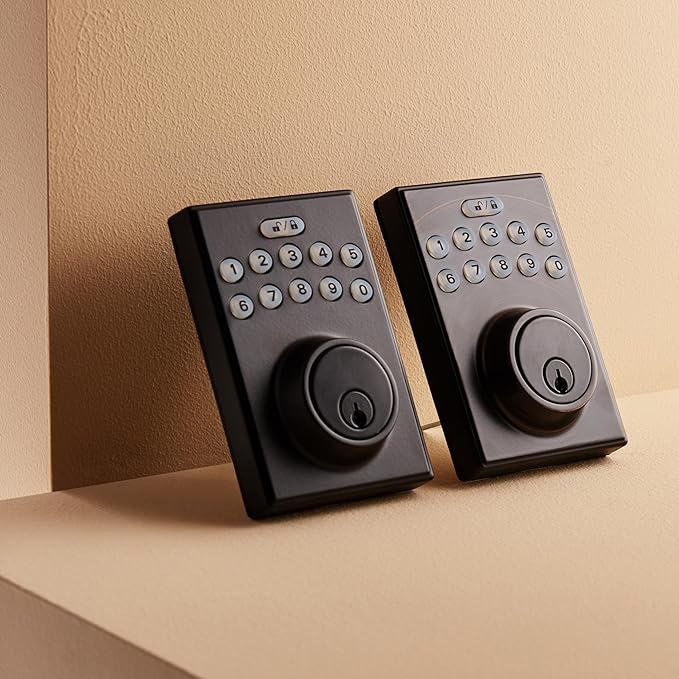 Amazon Basics Electronic Keypad Deadbolt Door Lock - Image 4