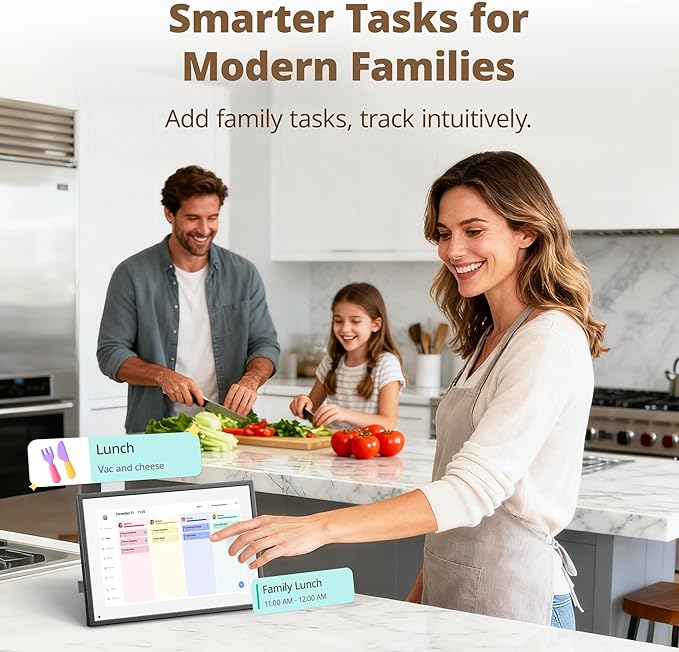 Digital Calendar 10 Inch Touch Screen, Electronic Calendar and Chore Chart - Image 3