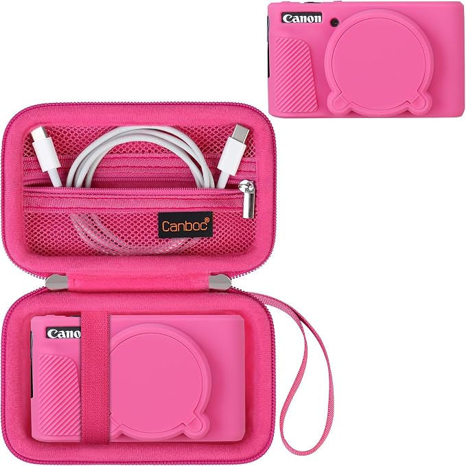 Canboc Case for Canon PowerShot SX740 SX730 HS Digital Camera, 1* Hard Carrying by Canboc